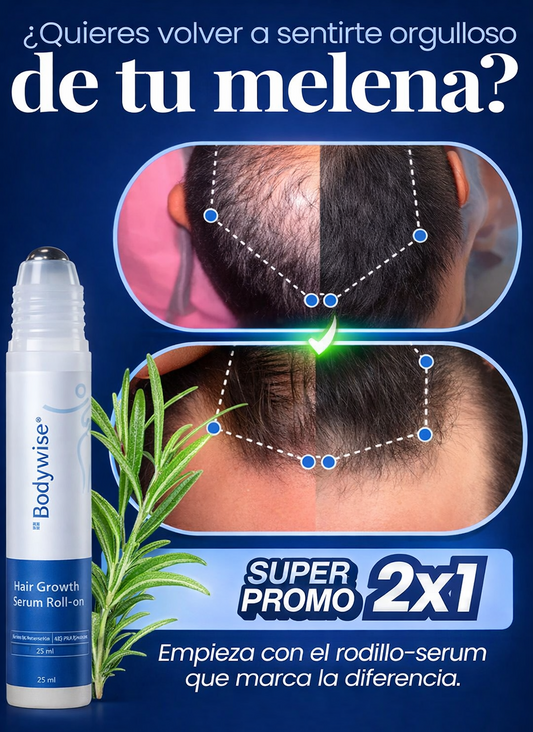 Roll-on de crecimiento capilar Bodywise