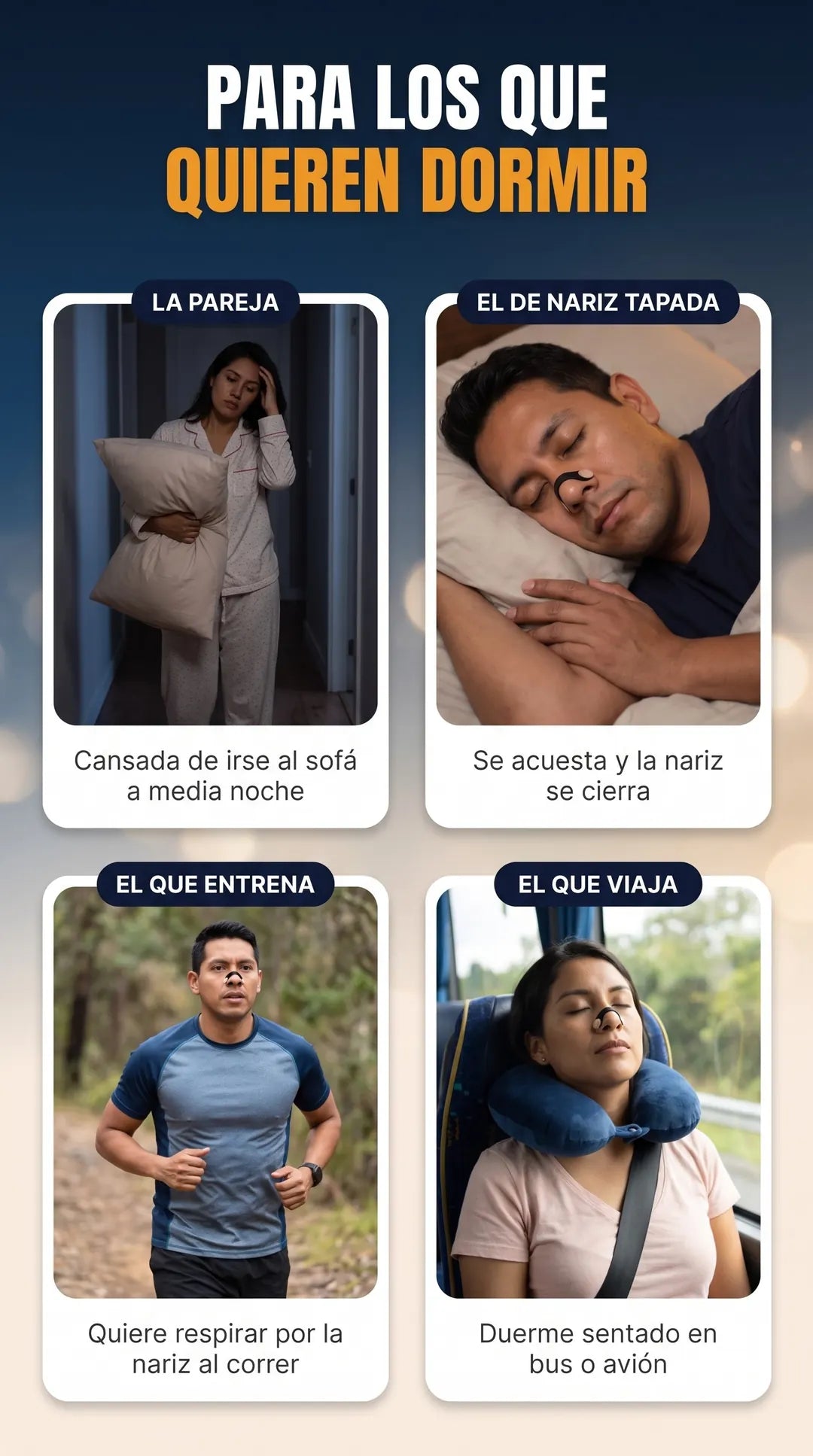 Para los que quieren dormir